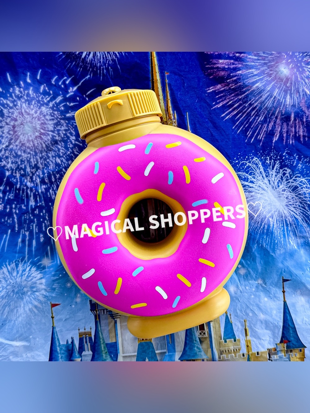 Universal Studios The Simpsons Lard Lad Donuts Souvenir Sipper Cup